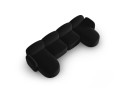 Panoramiczna sofa 6-osobowa Blair czarna
