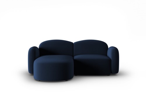 Sofa narożna 3-osobowa Blair granatowa