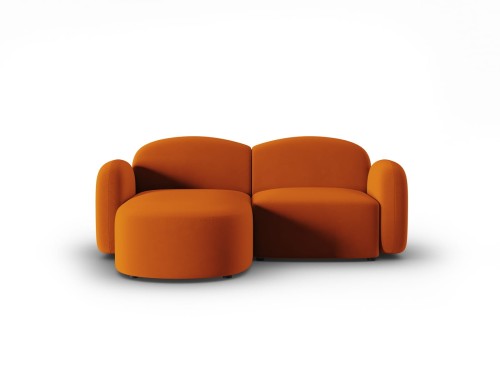 Sofa narożna 3-osobowa Blair terakota