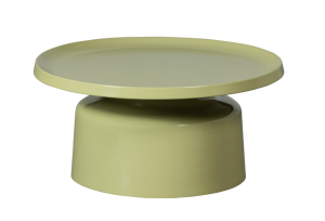 Stolik kawowy DUUK metalowy zielony