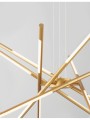 Lampa wisząca BELL-6 złota