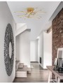 Lampa sufitowa BELL-6 złota
