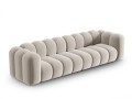 Sofa 4-osobowa Lupine beżowa velvet