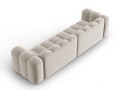 Sofa 4-osobowa Lupine beżowa velvet