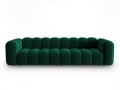 Sofa 4-osobowa Lupine butelkowa zieleń velvet
