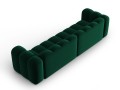 Sofa 4-osobowa Lupine butelkowa zieleń velvet