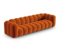 Sofa 4-osobowa Lupine terakota velvet