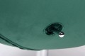 Fotel EGG SZEROKI VELVET zielony