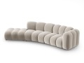 Sofa 5-osobowa Lupine beżowa velvet