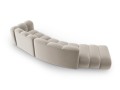 Sofa 5-osobowa Lupine beżowa velvet