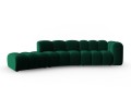 Sofa 5-osobowa Lupine butelkowa zieleń velvet