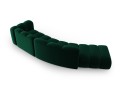 Sofa 5-osobowa Lupine butelkowa zieleń velvet