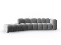 Sofa 5-osobowa Lupine szara velvet