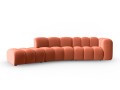 Sofa 5-osobowa Lupine koralowa velvet