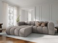 Sofa narożna 3-osobowa Lupine beżowa szenil