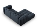 Sofa narożna 3-osobowa Lupine granatowa szenil