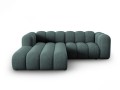 Sofa narożna 3-osobowa Lupine morska szenil