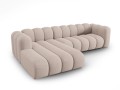 Sofa narożna 4-osobowa Lupine beżowa szenil