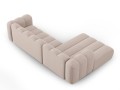 Sofa narożna 4-osobowa Lupine beżowa szenil