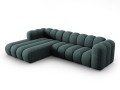 Sofa narożna 4-osobowa Lupine morska szenil