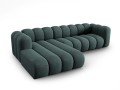 Sofa narożna 4-osobowa Lupine morska szenil
