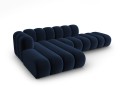Narożnik modułowy 5-osobowy Lupine granatowy velvet
