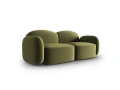 Sofa 2-osobowa Blair oliwkowa velvet