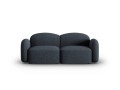 Sofa 2-osobowa Blair granatowa szenil