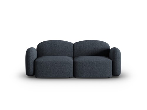 Sofa 2-osobowa Blair granatowa szenil