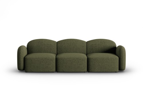 Sofa 3-osobowa Blair oliwkowa szenil