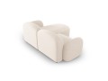 Sofa narożna Blair 3-osobowa beżowa szenil