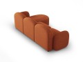 Sofa narożna Blair 4-osobowa terakota szenil