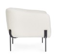 Fotel Claudine boucle ecru