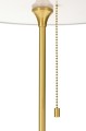 Lampa stołowa ARTE biało-złota - aluminium, szkło