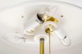 Lampa stołowa ARTE biało-złota - aluminium, szkło