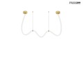 MOOSEE lampa wisząca LASSO 400 Smart      złota