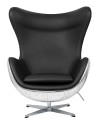 Fotel Jajo Aviator czarny