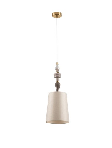 Lampa wisząca ALEM long beżowa