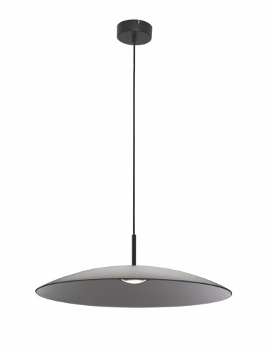 Lampa wisząca PECA 60 dymione szkło