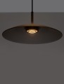 Lampa wisząca PECA 40 dymione szkło