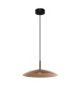 Lampa wisząca PECA 40 brązowe szkło