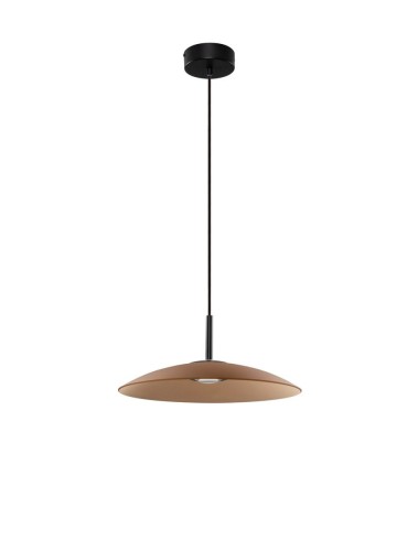 Lampa wisząca PECA 40 brązowe szkło