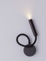 Lampa ścienna VIRU czarna