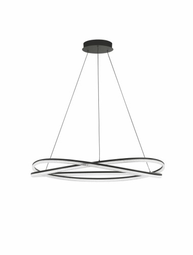 Lampa wisząca ILAVE czarna 