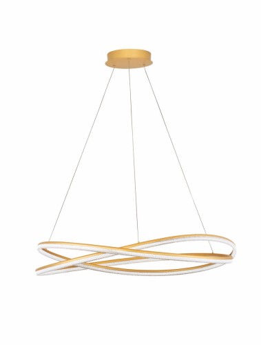 Lampa wisząca ILAVE złota