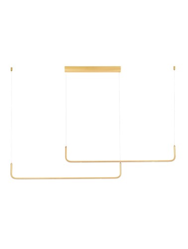 Nowoczesna lampa wisząca PIURA 150 złota