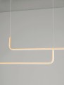 Nowoczesna lampa wisząca PIURA 150 złota