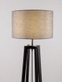 Lampa podłogowa TUMAN szara