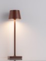 Zewnętrzna lampa stołowa CALLAO brązowa