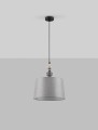 Lampa wisząca ALEM szara